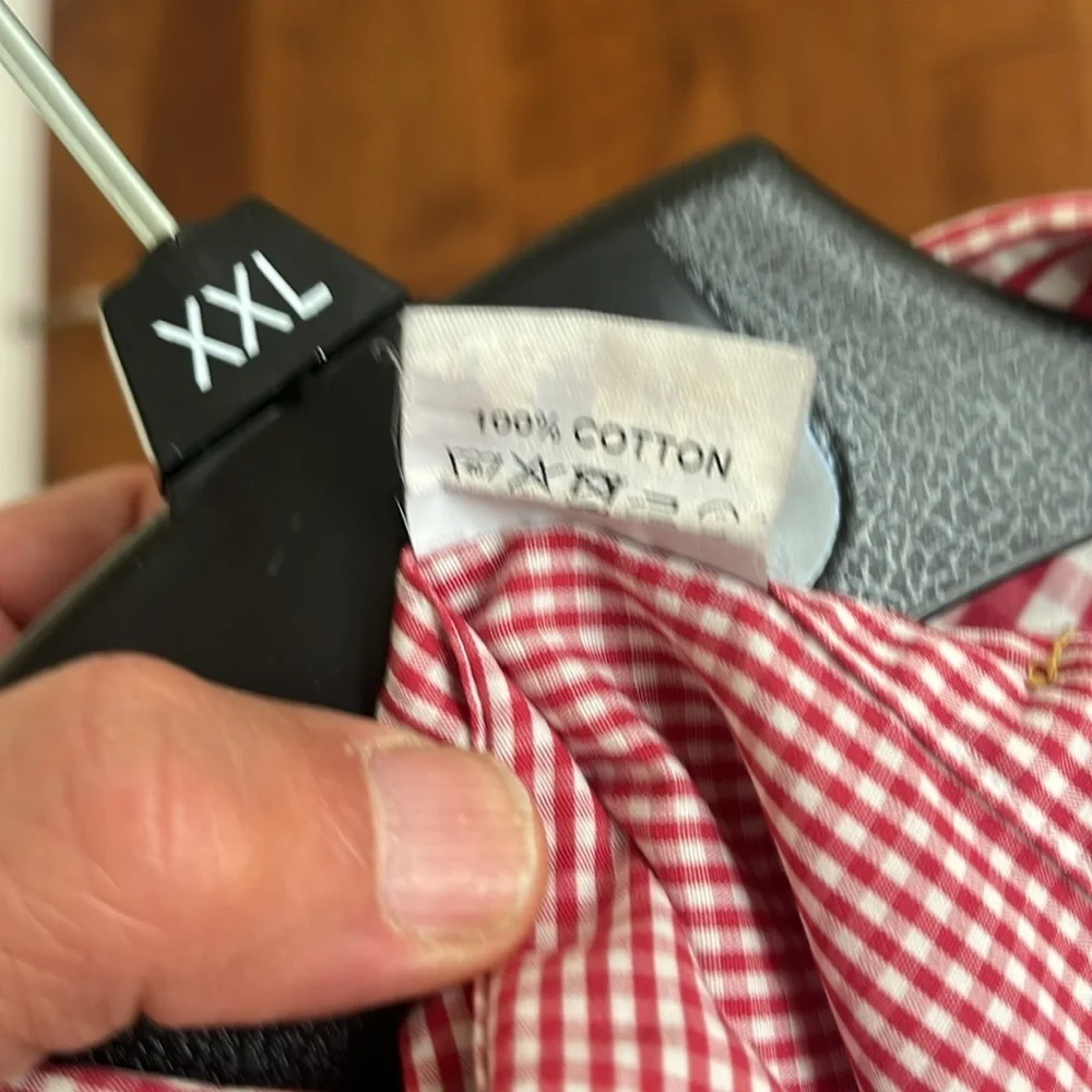 Barbour plaid Mens Buttons down Shirt Short Sleeves Size S - Picture 13 of 13